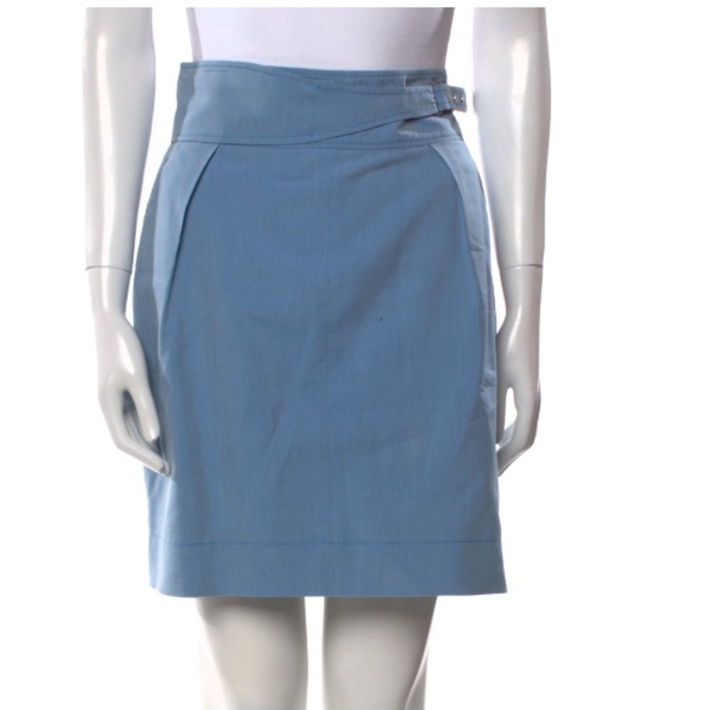 Gucci Light Blue Mini Skirt